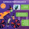 Bike Spinner Witch 20" – Spooky Halloween Design, Weather-Resistant Outdoor