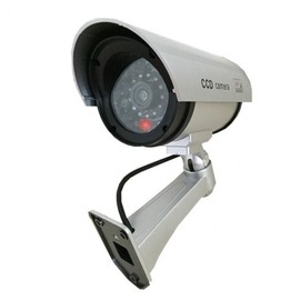 Premium Round Dummy CCTV Camera with Sticker Surveillance Camera