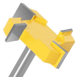 ASNOMY Plate Milling Cutter, 8 mm Shank Cleaning Milling Cutter, CNC Plate Milling Cutter, Surface Milling Bit, Plane Cutter, for Surface Woodworking