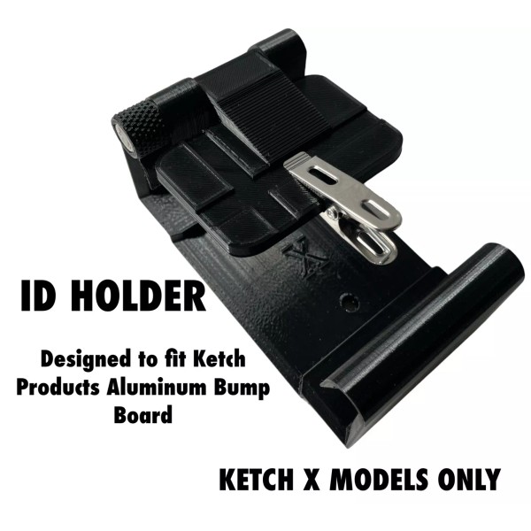 Anglers 3D Outpost ID Holder For Ketch Products Aluminum Bump