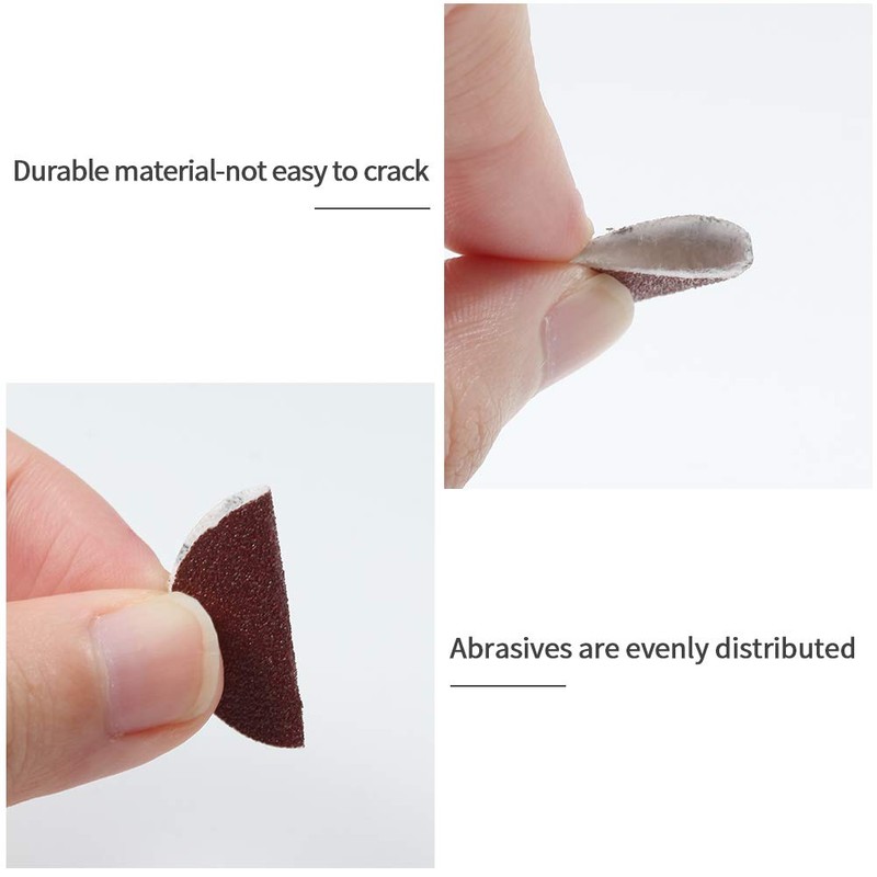 SPEEDWOX 100pc 1 Inches Sanding Discs Hook and Loop Sandpaper