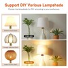 Bottle Lamp Kits, 2 Pack Bronze Bottle Lamp Adaptor Kit,