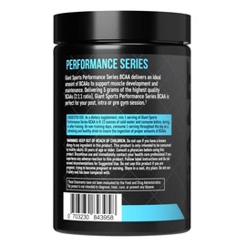 Giant Sports Performance Edge Series BCAA 30 Serving (Fruit Punch, 30 Serving)