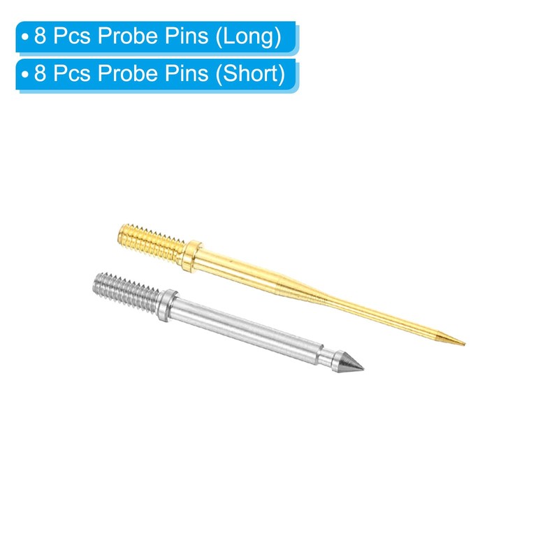 PATIKIL Test Probe Pin Set, 2 Set Copper Multimeter Test