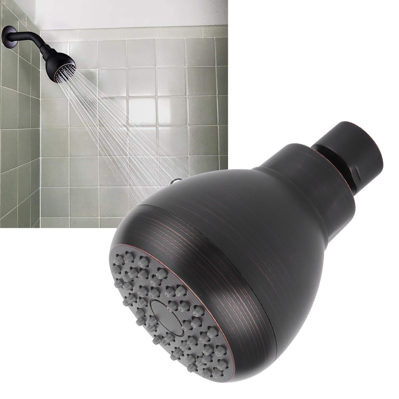 G1/2 Antique Shower Head Pressure Boosting Top Sprayer Shower Nozzle