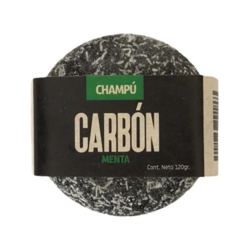 Champú Sólido Carbón Menta 2 De 120 G Volviendo Al