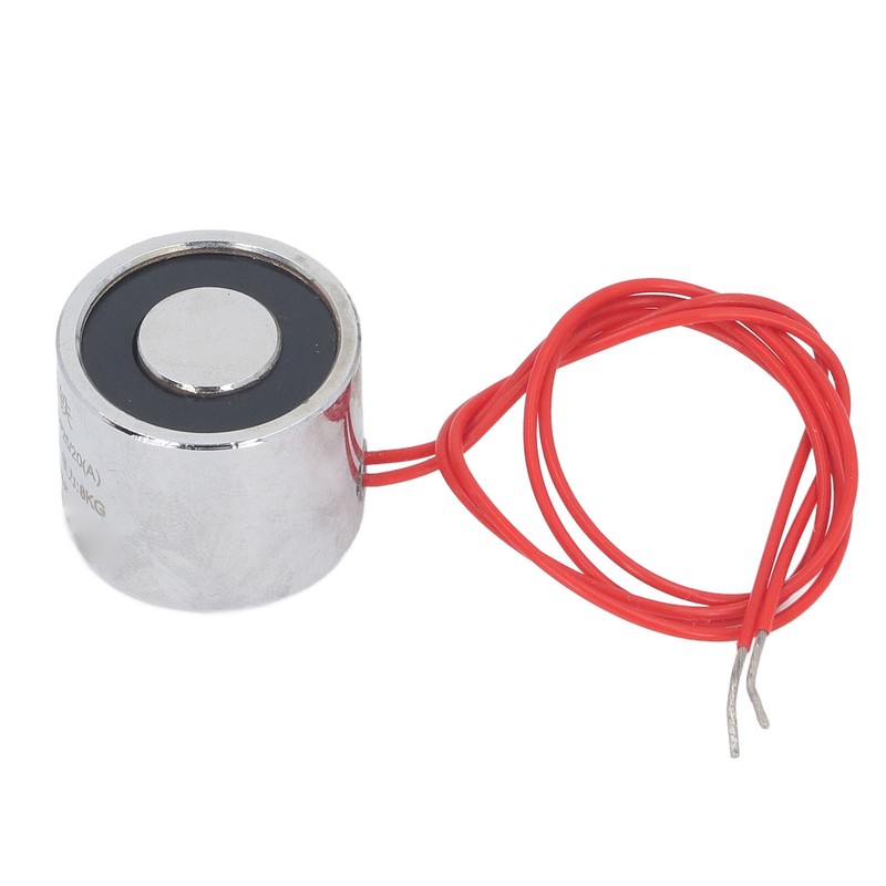 Electromagnet Solenoid Pure Iron Mini Round Suction Cup Electric Lifting