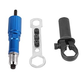 Qiilu Accesorio para Taladro Remachador, Adaptador de Conector de Conversión para Remachadora Eléctrica, Herramienta Eléctrica de Carpintero