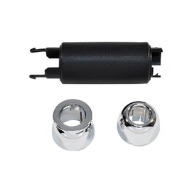 CANJPTON Parking Brake Handle Grip Black Chrome Compatible with Mini Cooper R50 R52 R53 R56 R57 R58 R59 Replacement Handbrake Lever 34406774436