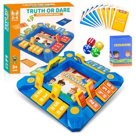Board Games for Kids 2-4 Players Dice Game Truth or Dare Games Board Games Version Suitable for Family Activities That Enhance Children's Language Expression and Interaction Skills