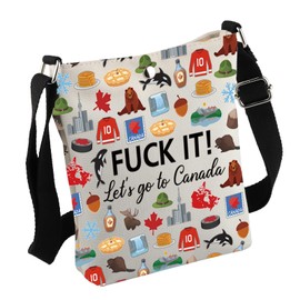 Canada Crossbody Bag Canada Lover Gift Canada Travel Gift Canada Welcome Bag Girls Trip To Canada Gift For Her (Canada Bag CA)
