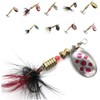 Spinner Fishing Lures Artificial Fishing Baits Fishing Baits with Hooks