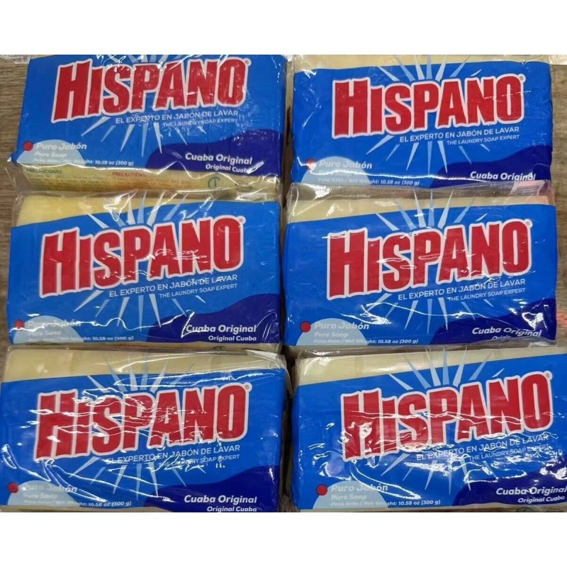 CESAR IGLESIAS HISPANO JABON BAR SOAPS 6PC FREE SHIPPING -
