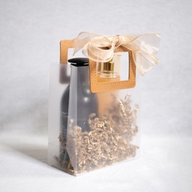 Ribbon & Luxe 12-Pack Boutique/Gift Bags with Square Stitched Handles Perfect For Your Boutique, Wedding, Baby or Bridal Shower and All Other Special Occasions (Camel, Small 12-Count)