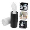 Mikinona 4Pcs Refillable Car Tissue Holder Soft Skin Friendly Cylinder