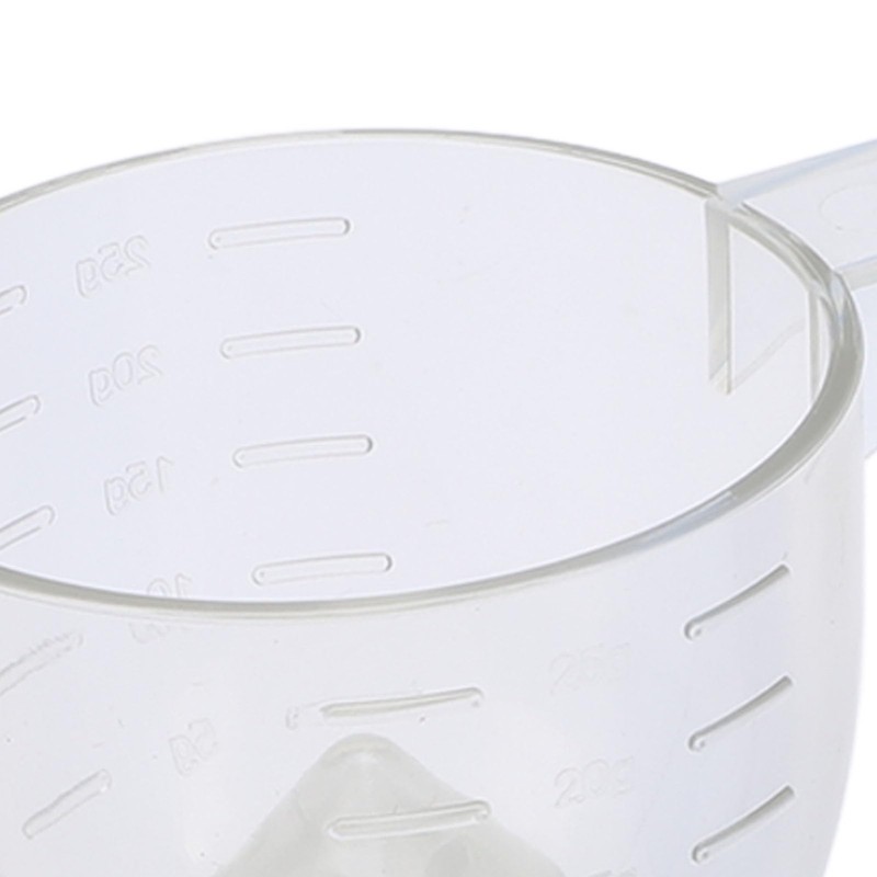 Convenient Clear Measuring Cup, Long Handle Scoop for Measuring Coffee,