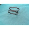 2 DRIVE BELTS MADE IN USA REPLACES SEARS CRAFTSMAN 2-989185-01