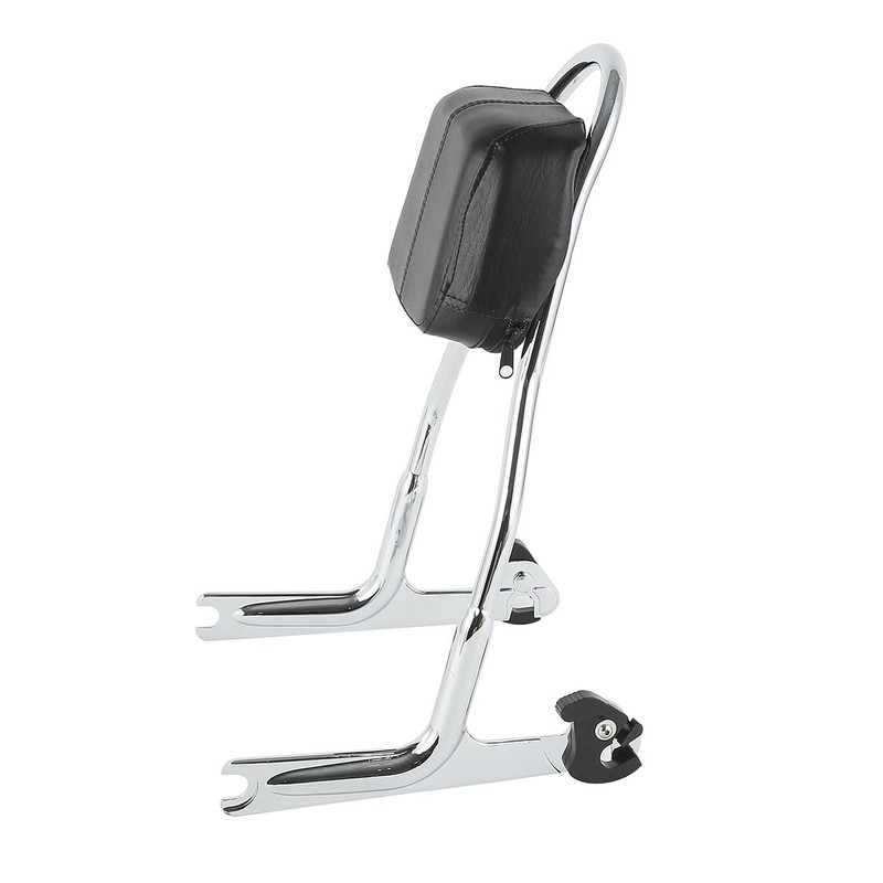 TCMT Chrome Detachable Sissy Bar Backrest Fits For Harley Softail
