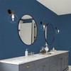 Glidden Total 1 gal. Blueberry Pie/Blue Eggshell Interior Paint with