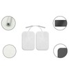 40pcs 2mm Aperture Electrode Massage Patches Self Adhesion Replacement Massager