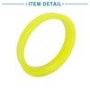 ACROPIX 66.6 to 57.1mm Hub Centric Rings Yellow - Pack