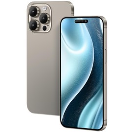 Non-Working Replica Realistic Pretend Play Phones Dummy Display Phone Model for Phone 15 Pro max Fake Model Phone Baby Cell Phone Toy (for 15 Promax Titanium Colorscreen)