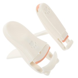 IWOWHERO 2pcs Portable Eyelash Curler Set for Women Hot Lashes Curling Tool Sturdy Makeup Eyelash Curlers Ergonomic Design for Natural Curves