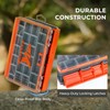 KastKing HyperSeal 3500 Double-Sided Waterproof Fishing Tackle Box – Adjustable