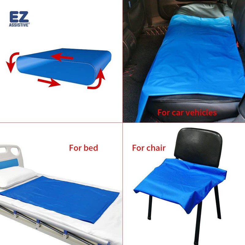 EZ Assistive 56"*78" Flat Slide Sheet Reusable and Washable Patient