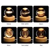 3D Crystal Ball Nightlight Decolamp Solar System Model Decor Science