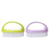 2 Pcs Nail Brushes for Cleaning Nails, Grip Nail Cleaning