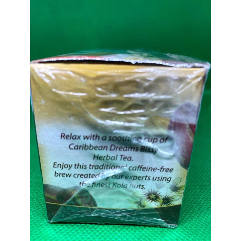 Caribbean Dreams Jamaican Bissy (Koala Nut)Teabags By Caribbean Dreams