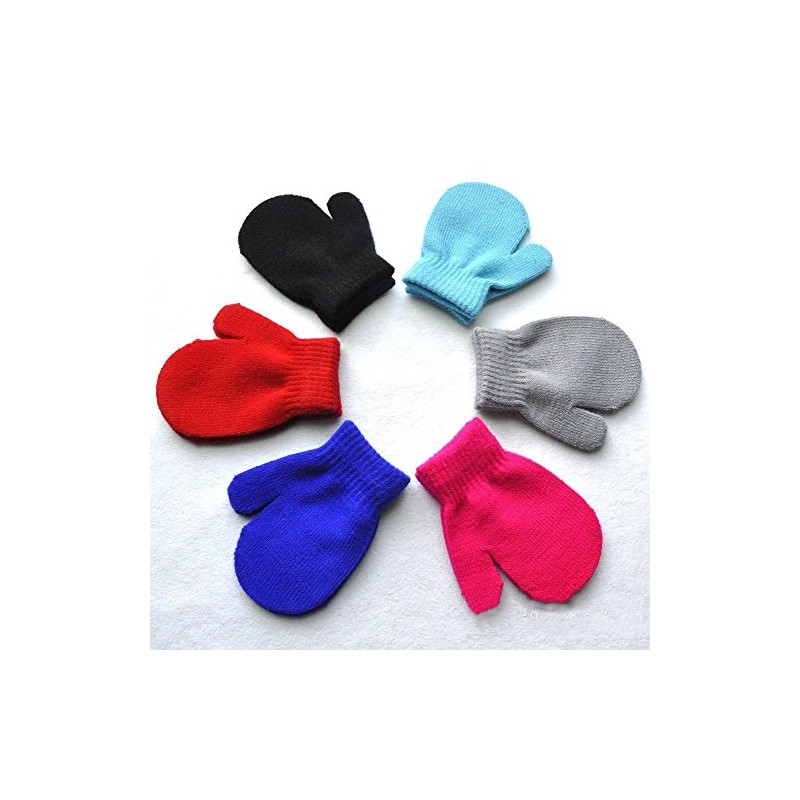 BiggerStore Toddler Unisex Baby Girl Boy Solid Color Warm Knit