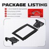 ECOTRIC Double Din Radio Stereo Kit Compatible with 06-10 Dodge