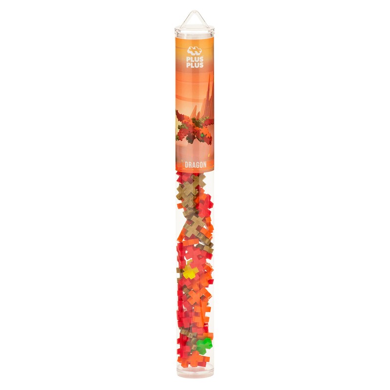 PLUS PLUS – Mini Maker Tube – Dragon – 70