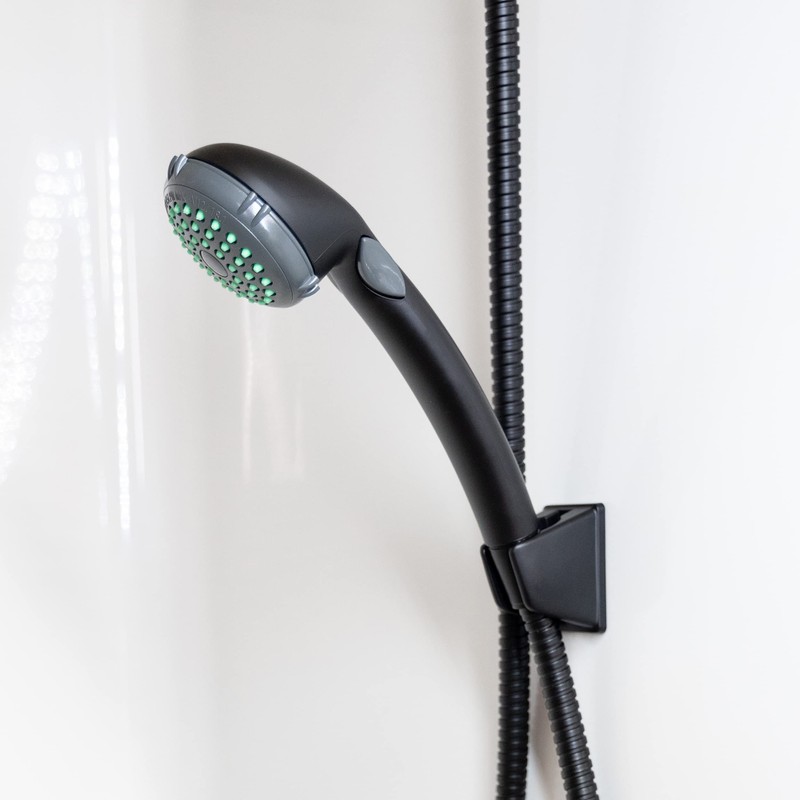Dura Faucet DF-SA156-MB RV Handheld Shower Wand Bracket Holder, Mounting
