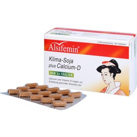 ALSIFEMIN Klima-Soja plus Calcium D3 Tabletten 60 St