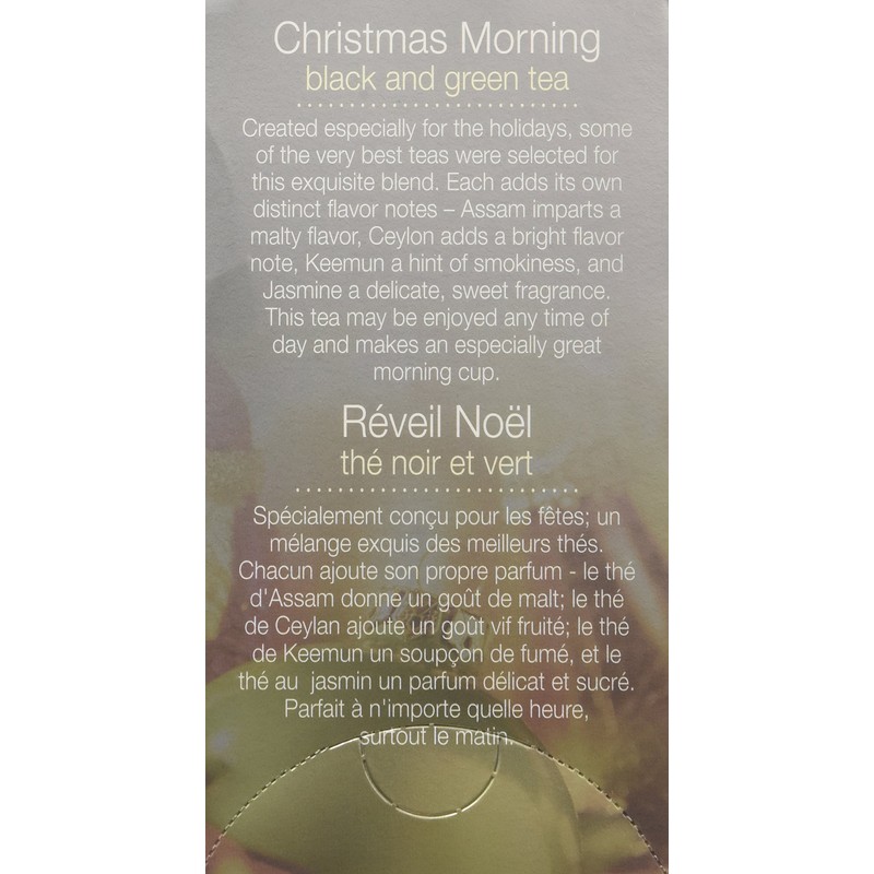 Christmas Morning Black Tea (Seasonal) Stash Tea 18 Tea Bag