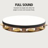 Meinl Percussion Vintage Headed Tambourine - 1-reihiges Tamburin - Durchmesser