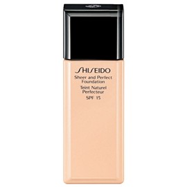 Shiseido Sheer & Perfect Foundation SPF18 D20 / D 20 Rich Brown - 1 Oz. / 30mL