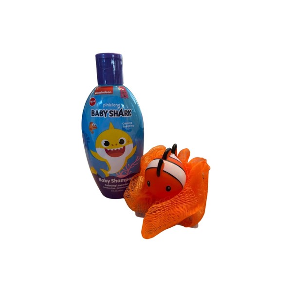 RMS International Shark Character Calming Lavender Shampoo with Orange Clown