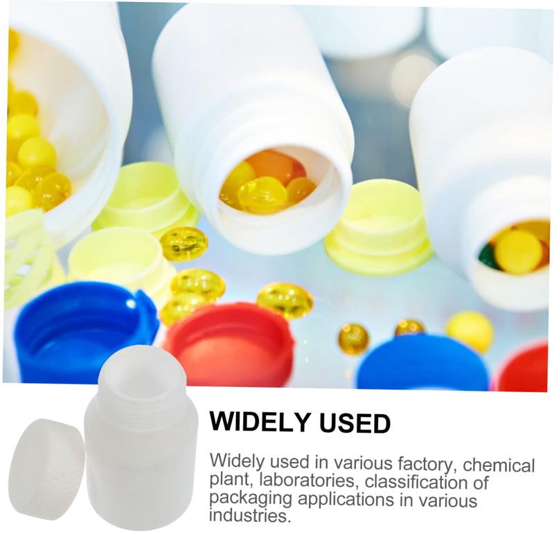 ULTECHNOVO Chemical Reagent Bottle Wide Mouth Ptfe Sample Container for