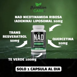 Resveratrol Nad Nr Quercetina Té Verde Antiedad Premium                                                                                               