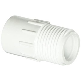 2 Pack - Orbit 1/2 Inch Slip x 3/4 Inch MHT PVC Hose-to-Pipe Adapter