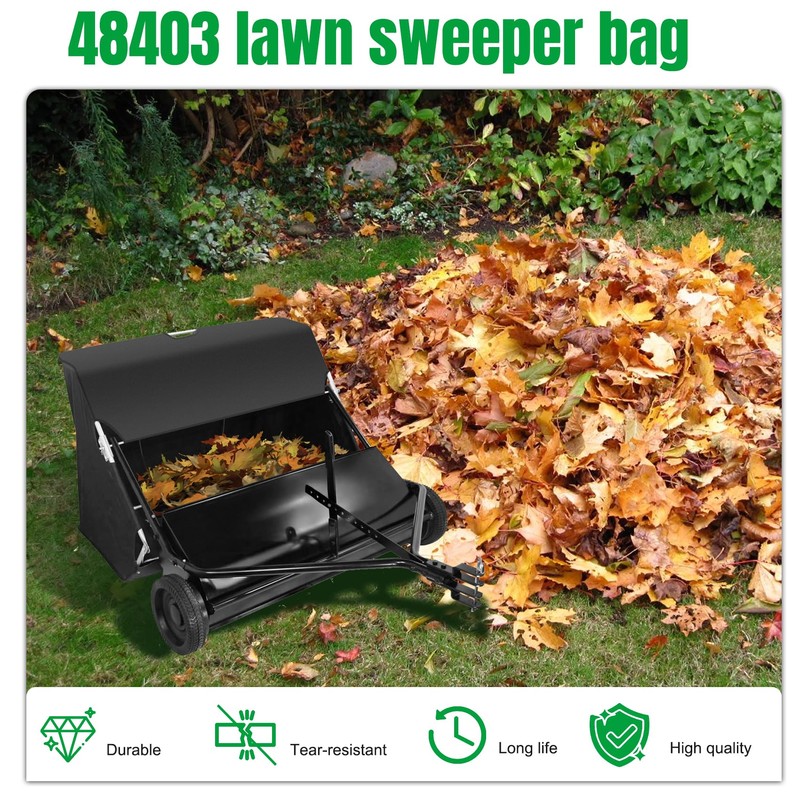Upgraded 48403 Bag, Lawn Bag Fit for Tow-Behind Lawn Collectors,
