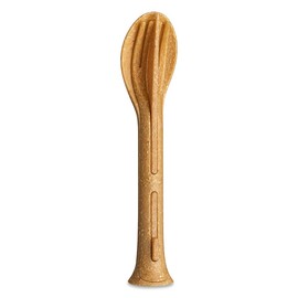 KLIKK POCKET Cutlery Set 3-Piece Natural Wood