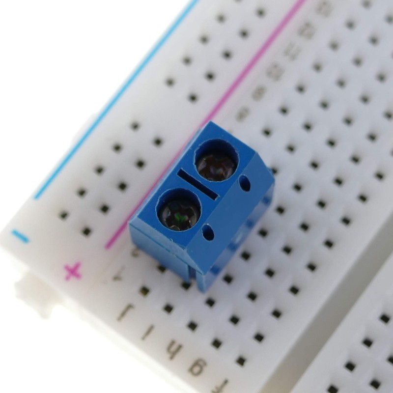 50 x Print Terminals 2-Pin PCB Terminal Block