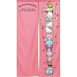 Noren Workshop Snoopy Interior Goods Sundries Tapestry Poster Noren CR Seam Look in Beige Width 33.5 x Length 59.1 inches (85 x 150 cm) 99650