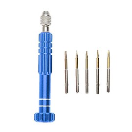 Cimenn Destornillador Mango con 5 Piezas de precisión Kit de Herramientas de reparación de Gafas telefónicas para teléfonos celulares, computadoras portátiles, electrodomésticos, Relojes, Joyas(03)