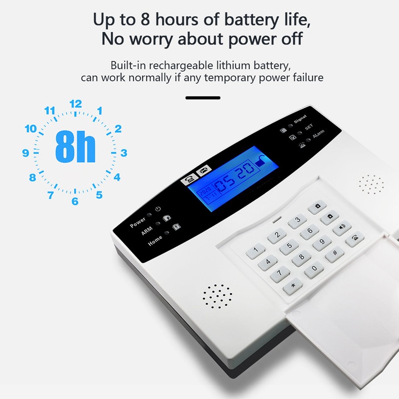 Home Alarm System WiFi Remote Mobile Notification Smart Roller Shutter